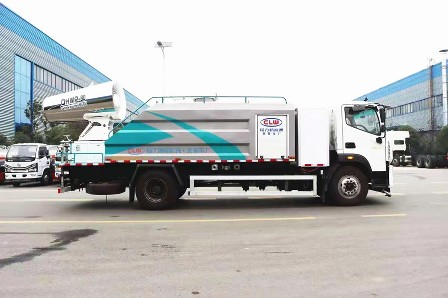 福田純電動(dòng)10噸抑塵車